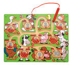 Buy now Melissa & Doug Magnetic Wand Number Maze - Wooden Puzzle Activity Learning Toys, Travel Activities for Kids, Magnetic Maze for Toddlers and Kids Ages 3+ at indiglob india