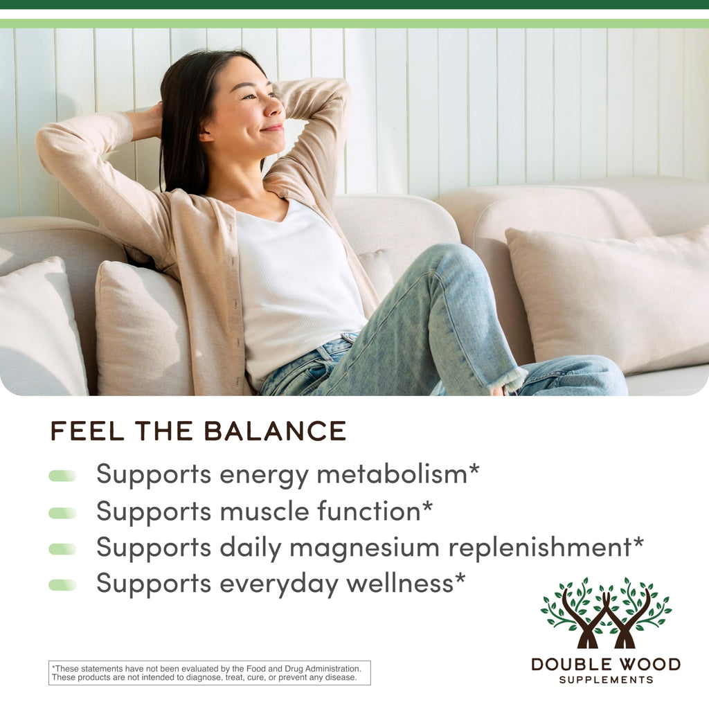Magnesium Malate 1,500mg, Daytime Energy + Muscle Support, 420 Capsules | Daytime Energy + Muscle Supplement, 225mg Elemental Mg per Serving, Malic Acid for Cellular Energy, Vegan + Non-GMO