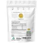 Micro Ingredients Vegan Omega 3 Algae Oil, 240 Veggie Softgels | Fish Oil Alternative | DHA 500mg & DPA 100mg | Carrageenan Free | Plant-Based Omega 3 with Flaxseed & ALA | Lemon Flavored