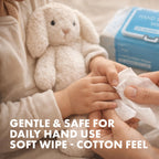 OPTEEL Hand Sanitizer Wipes 75% Alcohol, Aloe Infused, Antibacterial 320ct.