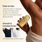 medicube Kojic Acid & Turmeric Aluminum-Free Deodorant for Women & Men | Vanilla & Pistachio Perfumed Stick - All-Day Odor Protection, Underarm Brightening Care, Korean Skincare, 2.92 oz.