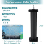 Buy now Pawfly Aquarium 8 Inch Air Stone Cylinder for Larger Pump Bubble Diffuser for Outdoor Pond Garden Circulation System and Large Fish Tanks at indiglob india