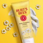 Buy now Burt's Bees Face Wash, Deep Facial Cleansing Cream, College Back to School Dorm Essentials, All Natural Cleanser with Chamomile, 6 Ounce (Pack of 3) (Packaging May Vary) at indiglob india