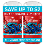 Old Spice Aluminum Free Deodorant for Men, 24/7 Long-Lasting Freshness & Scent, Long Lasting Protection to Help Fight Odors, Legendary Fragrance, Wolfthorn Sweet Citrus Scent, 3 oz (Pack of 2)