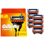 Gillette Fusion5 Mens Razor Blade Refills, 12 Count, Lubrastrip for a More Comfortable Shave