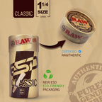 RAW Cones Classic 1-1/4 Size 84mm - 150 Pack Pre Roll Rolling Paper