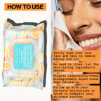 Buy now Pacifica Glowing Makeup Remover Wipes – With Glycolic Acid for AHA Exfoliating and Facial Cleansing – No Rinse Face Cleaning Towelettes – Dermatologist Tested, Vegan & Cruelty-Free – 30 Pack at indiglob india