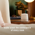 Febreze Plug Scent Booster Starter Kit, Oil Diffuser, Air Freshener Plug in, Continuous Scent, 2 Devices + 2 Baked Cinnamon Apple Refill