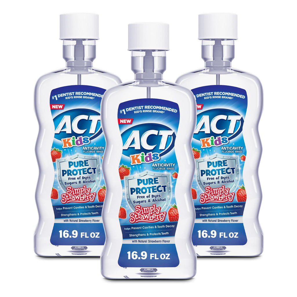 Buy now ACT Kids Anticavity Fluoride Rinse Groovy Grape 16.9 fl. oz. Accurate Dosing Cup, Alcohol Free at indiglob india