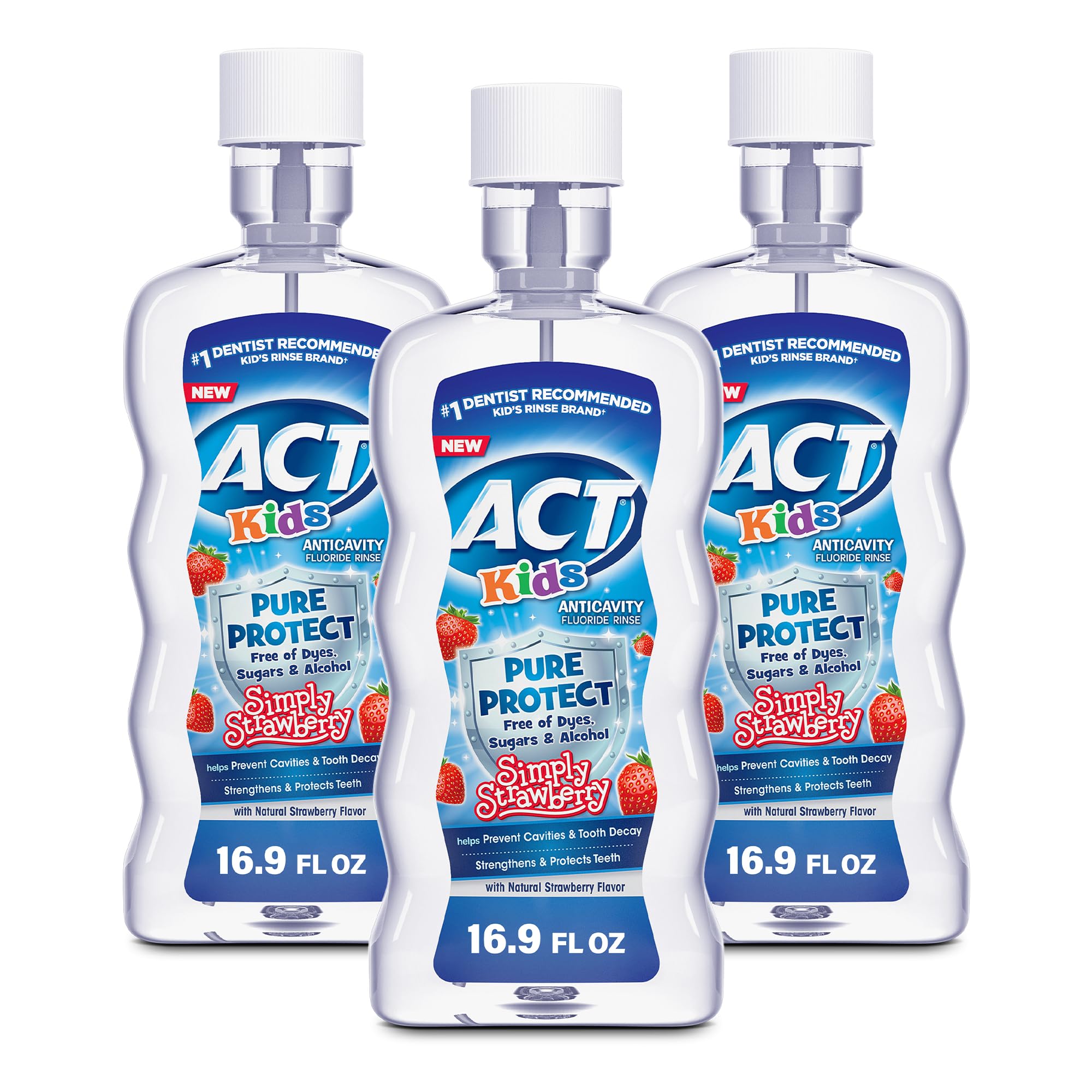 Buy now ACT Kids Anticavity Fluoride Rinse Groovy Grape 16.9 fl. oz. Accurate Dosing Cup, Alcohol Free Strawberry at indiglob india