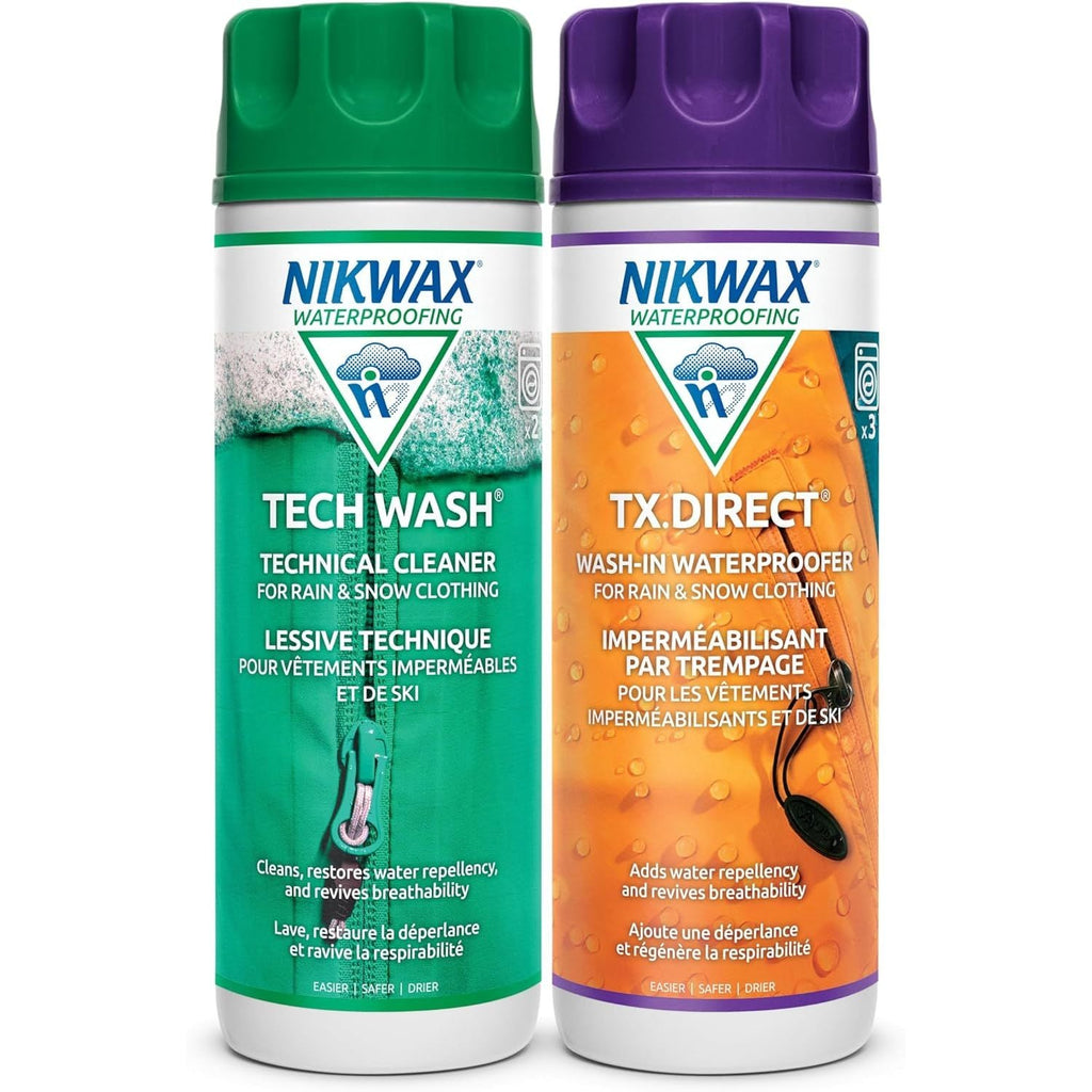 Buy now Nikwax Hardshell Cleaning & Waterproofing Duo-Pack 300ml Duo Pack at indiglob india
