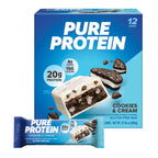 Buy now Pure Protein Chocolate Peanut Caramel Protein Bars â€“ 20g Protein, 3g Sugar, 190 Calories (12 count) Low Sugar* High Protein Snack - Gluten Free - Perfect for a Healthy Snack at indiglob india