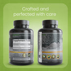 NaturaLife Labs Activated Charcoal 1200 mg per Serving – from Coconut Shells – 100 Veg Capsules – Non-GMO, Gluten-Free, Vegan