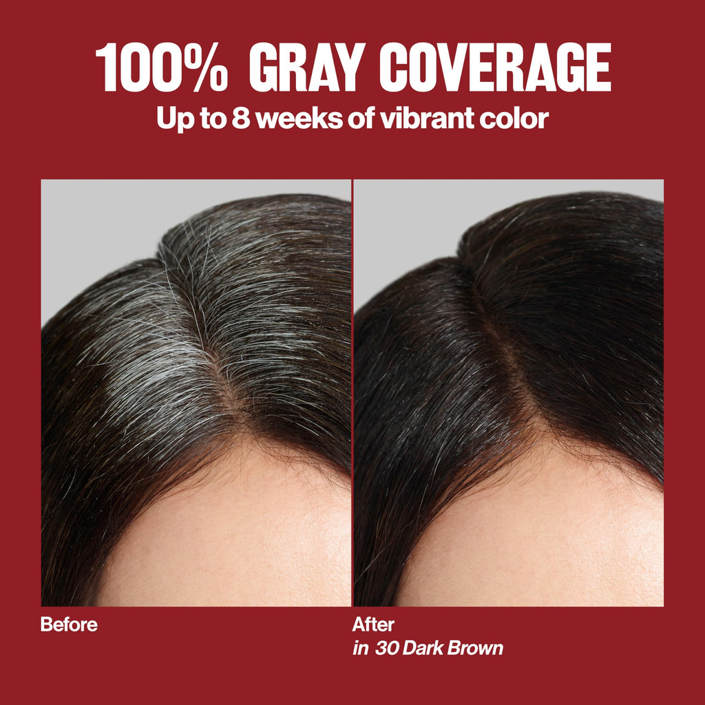 Buy now Revlon ColorSilk with Bond Repair Complex, Permanent Hair Color, 100% Gray Coverage, Ammonia Free Dye, Vegan Keratin, 45 Bright Auburn, 3 pack at indiglob india