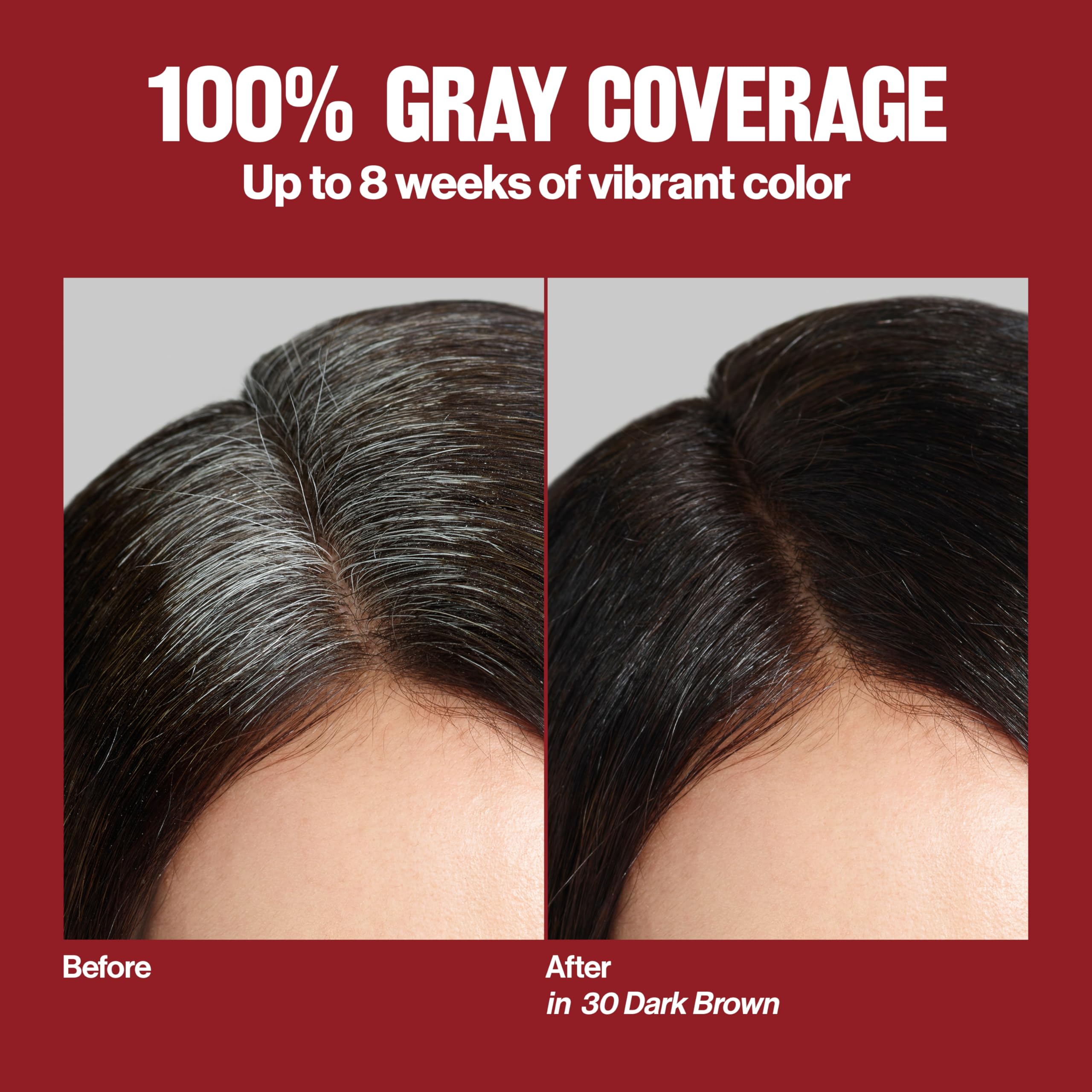 Buy now Revlon ColorSilk with Bond Repair Complex, Permanent Hair Color, 100% Gray Coverage, Ammonia Free Dye, Vegan Keratin, 45 Bright Auburn, 3 pack at indiglob india