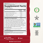 Garden of Life Raw CoQ10 200mg, with Omega 3 6 9 for Heart Health, 60ct | Vegetarian Omega 3 6 9 Supplement Raw Co Q 10 Chia Seed Oil, Whole Food Nutrition with Antioxidant Support, Coenzyme q10
