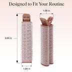 Buy now Kitsch Volumizing Hair Clips for Women - Hair Rollers for Volume & Curls - Volumizing Hair Products, Hair Roller Clips for Effortless Curls That Last - 2pc, Terracotta at indiglob india
