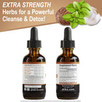 ParaGuard Cleanse Liquid Organic Detox - Organic Intestinal Guard Formula Supplement for Humans with Black Walnut Wormwood Clove & Oregano Tincture - Natural Herbal Intestine Body Gut Cleanser 2 oz