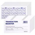 24 PCS Check Registers for Personal Checkbook, Easy to Read Checkbook Register