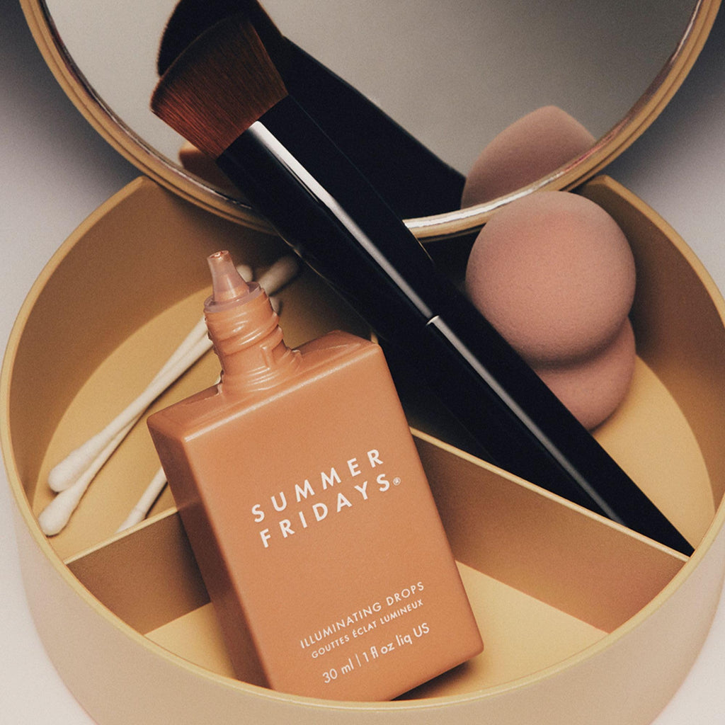 Buy now Summer Fridays Illuminating Drops - Hydrating Serum-Like Formula with Hyaluronic Acid - Dewy Summer Makeup with Skincare Benefits - Help Support a Healthy Skin Barrier (1 Fl Oz) at indiglob india