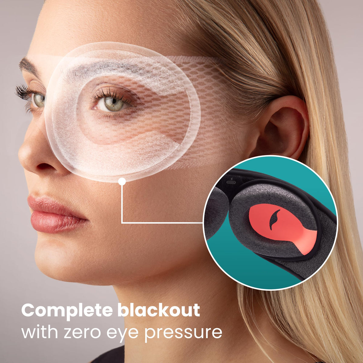 Manta Sound Sleep Mask – Bluetooth® Sleep Mask with 24-Hour Battery Life