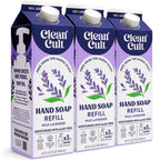 Buy now Cleancult Liquid Hand Soap Refills - Moisturizes Dry & Sensitive Skin - Made with Aloe Vera & Lavender Essential Oils - Wild Lavender - Eco Friendly - Paper-Based Packaging - 32 oz/2 Pack at indiglob india