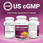 Buy now Dr. Berg Liver Cleanse Detox Capsules w/Unique Blend of Milk Thistle, Ox Bile & Folate - Liver Supplement Includes Turmeric, Black Pepper & Choline - 60 Capsules at indiglob india