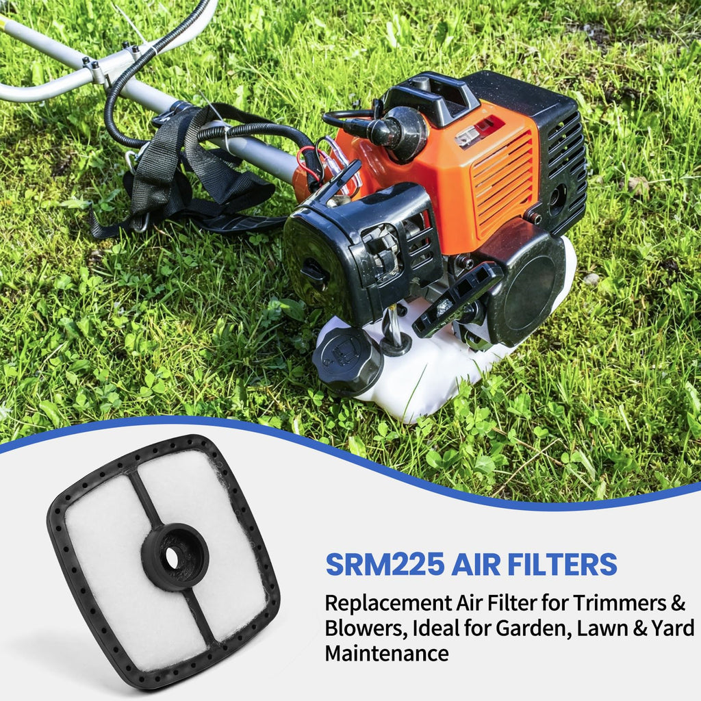 5 Pack SRM225 Air Filter for Echo SRM225 SRM210 HC150 GT225 PAS225 SRM230 PB250 PB250LN HC150 GT200 String Trimmer Weedeater Blower Replacement for 13031054130, A226001410