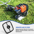 5 Pack SRM225 Air Filter for Echo SRM225 SRM210 HC150 GT225 PAS225 SRM230 PB250 PB250LN HC150 GT200 String Trimmer Weedeater Blower Replacement for 13031054130, A226001410