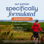 Nature's Way Fortify 30 Billion Daily Pre+Probiotic for Adults 50+, 30 ct | Daily Probiotic Supplement for Colon, Digestive, and Immune Health with 30 Billion Live Cultures*; No Refrigeration Needed