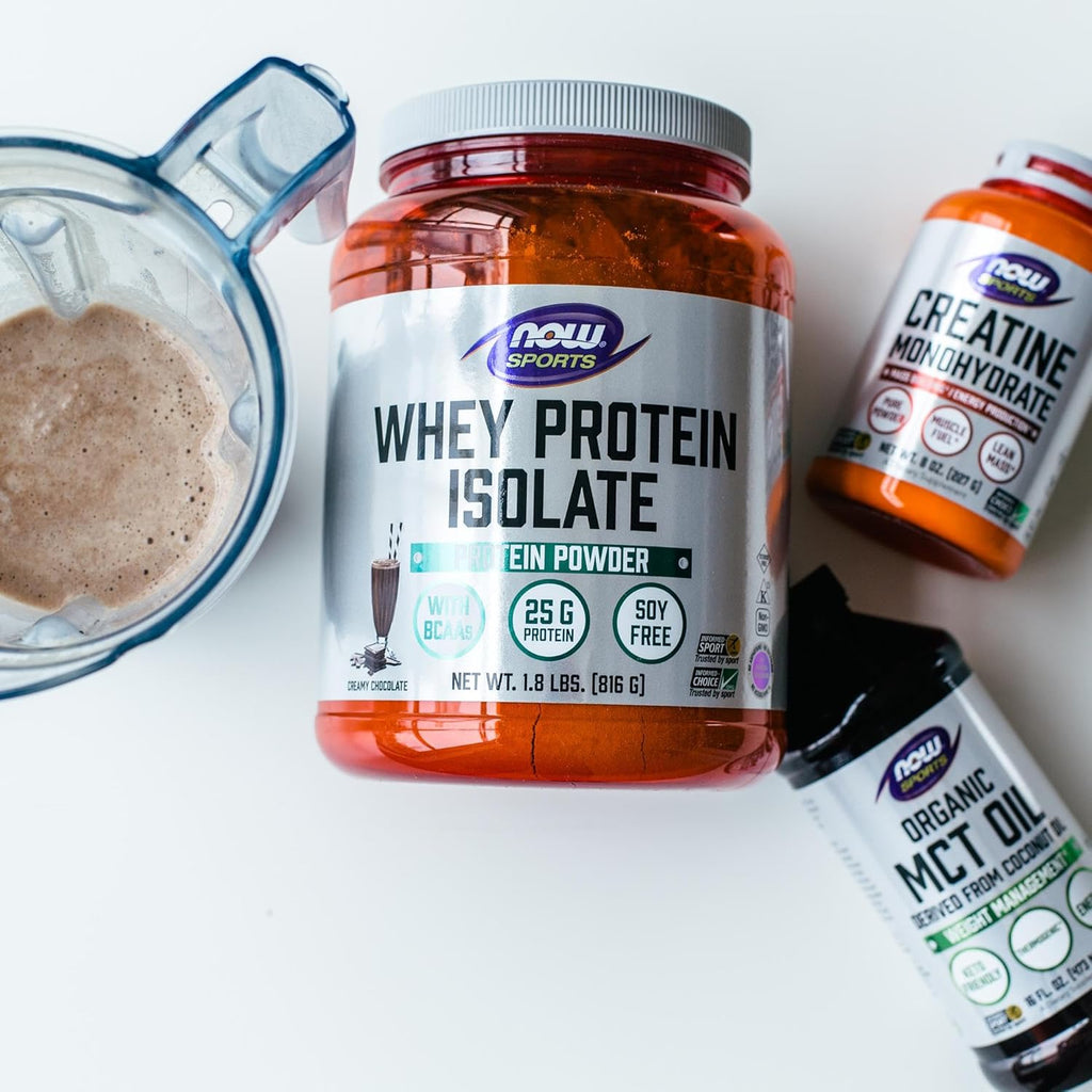 Buy now NOW Foods Sports Nutrition, Whey Protein Isolate, 25 g With BCAAs, Creamy Chocolate Powder, 1.8-Pound at indiglob india