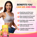 Cutting Drink Mix – Dual-Action Satiety Signaling, Energy & Digestive Health with Berberine, Chromium, FOS, Yerba Mate & 5-HTP | Vegan, Sugar-Free, Non-GMO - 30 Sticks