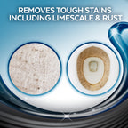Lysol Lime & Rust Remover Toilet Bowl Cleaner, 48oz (2X24oz), 10X Cleaning Power