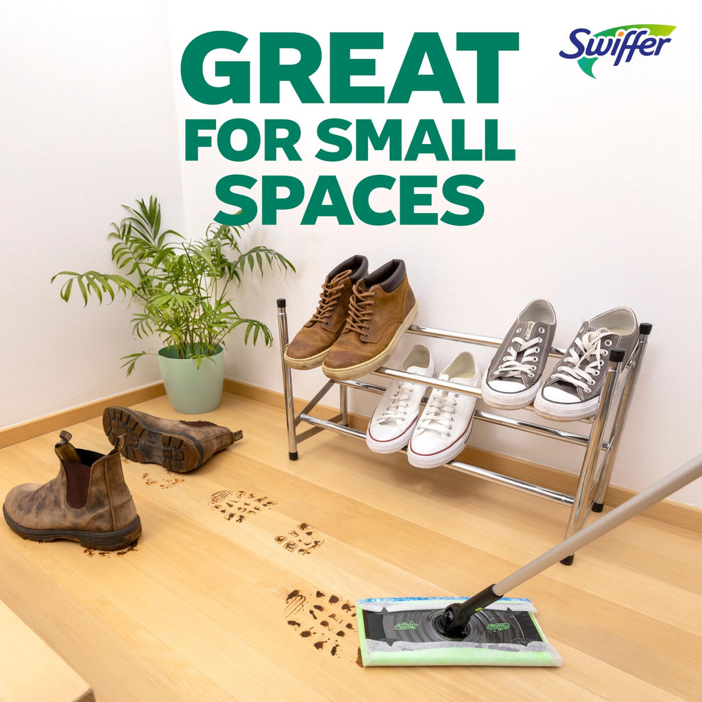 Swiffer Heavy Duty Mop Wet Multi-Surface Cloth Refills for Floor Mopping and Cleaning, Gain and Unstopables Scents, 30 count