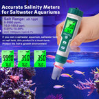 Pool Salt Tester pH and Salt Meter for Saltwater Pool pH Tester