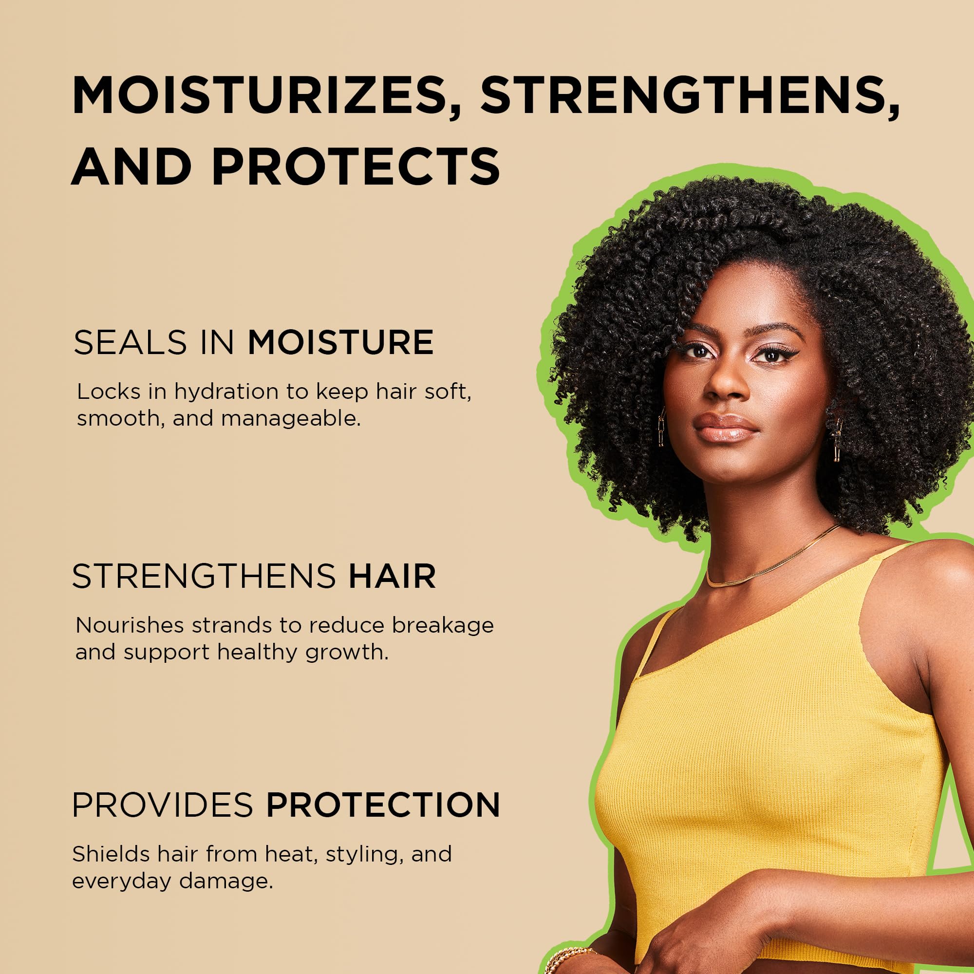 African Pride Moisture Miracle 5 Essential Hair Oils, 8 Oz | Argan, castor, grapeseed, coconut & olive oils with vitamin E for shine, strength and moisture