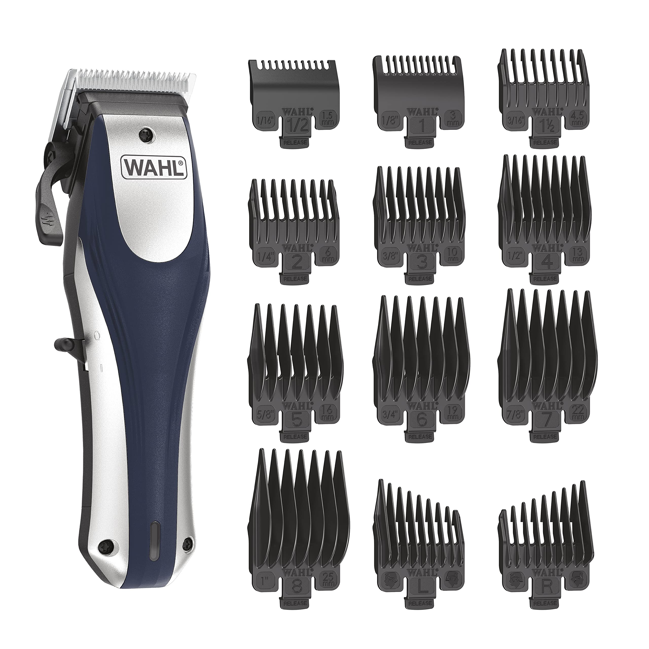 Wahl Lithium Ion Pro Rechargeable Cordless Hair Clippers for Home Haircuts | Cordless At Home Haircuts For Men, Women & Children, Smart Charge Technology For Convenient Haircutting – Model 79470