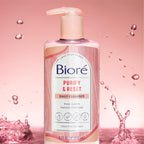 Buy now BiorÃ© Rose Quartz + Charcoal Daily Purifying Cleanser, Oil Free Facial Cleanser Energizes Skin, Dermatologist Tested and Cruelty Free, 6.77 oz at indiglob india
