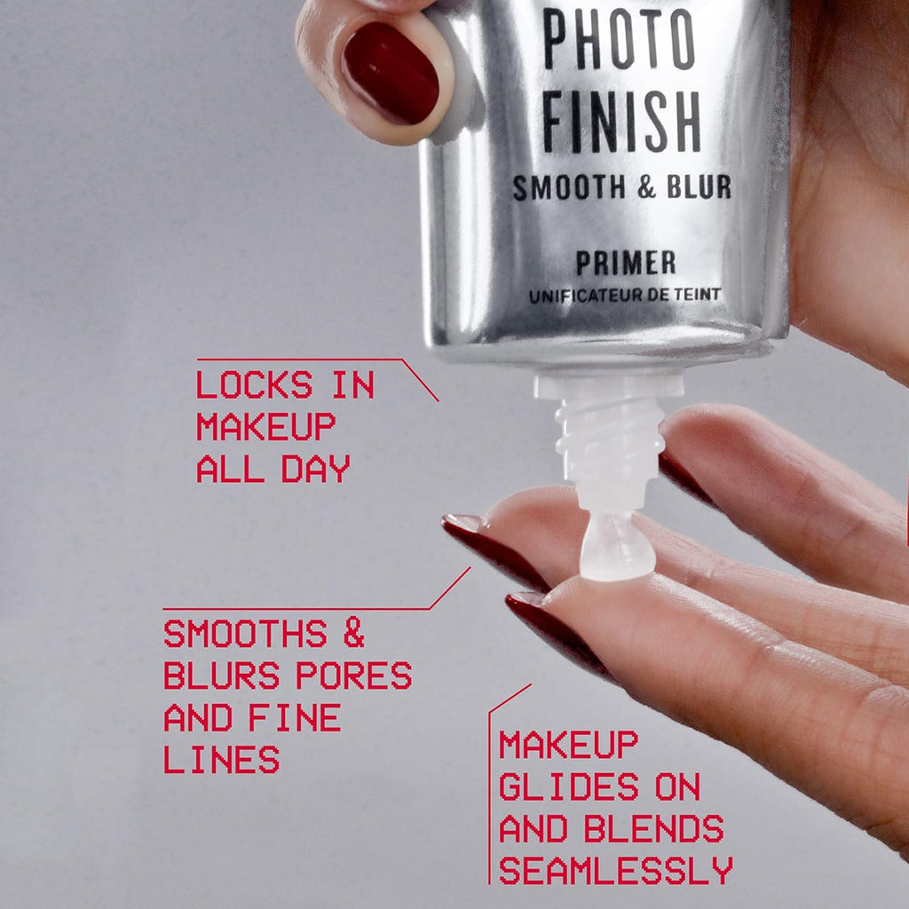 Buy now Smashbox The Original Photo Finish Smooth & Blur Makeup Primer | Instantly Smooths and Blurs Fine Lines and Pores | Vitamins A + E at indiglob india