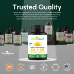 ForestLeaf Vitamin D3 + K2 (MK7) Supplement - MenaQ7 - Calcium and Vitamin D3 5000 IU Max Absorption - Teeth and Bone Strength, Heart Health, Immune System Support - 60 Veggie Capsules
