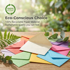 XXINMOH 100 pack 4x6 Envelopes, A6 Invitation Envelopes 6.5 x 4.75 For 4x6 Cards - Self Adhesive, Greeting Card Envelopes for Invitations, Weddings, Parties, Photos, Baby Shower(colorful)
