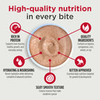 Nulo Wet Kitten Food, Silky Mousse, Variety Pack, 1.75 oz x 12
