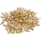 Buy now Yibuy 100 Piece Gold Plated PCB Probes Pattern die Part Pin Pogo Pin 1mm Pin Default at indiglob india