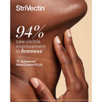 StriVectin Tighten and Lift Advanced Neck Cream PLUS with Alpha-3 Peptides for Neck and Décolleté, Smoothing Look of Wrinkles and Fine Lines, Improves Crepey Skin and Vertical Lines