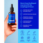 EsoRepair Nano Esophageal & Stomach Health Supplements for Men & Women - Digestive Comfort - Slippery Elm Bark, Zinc L-Carnosine & Aloe Vera Extract - Non-GMO & Dairy Free