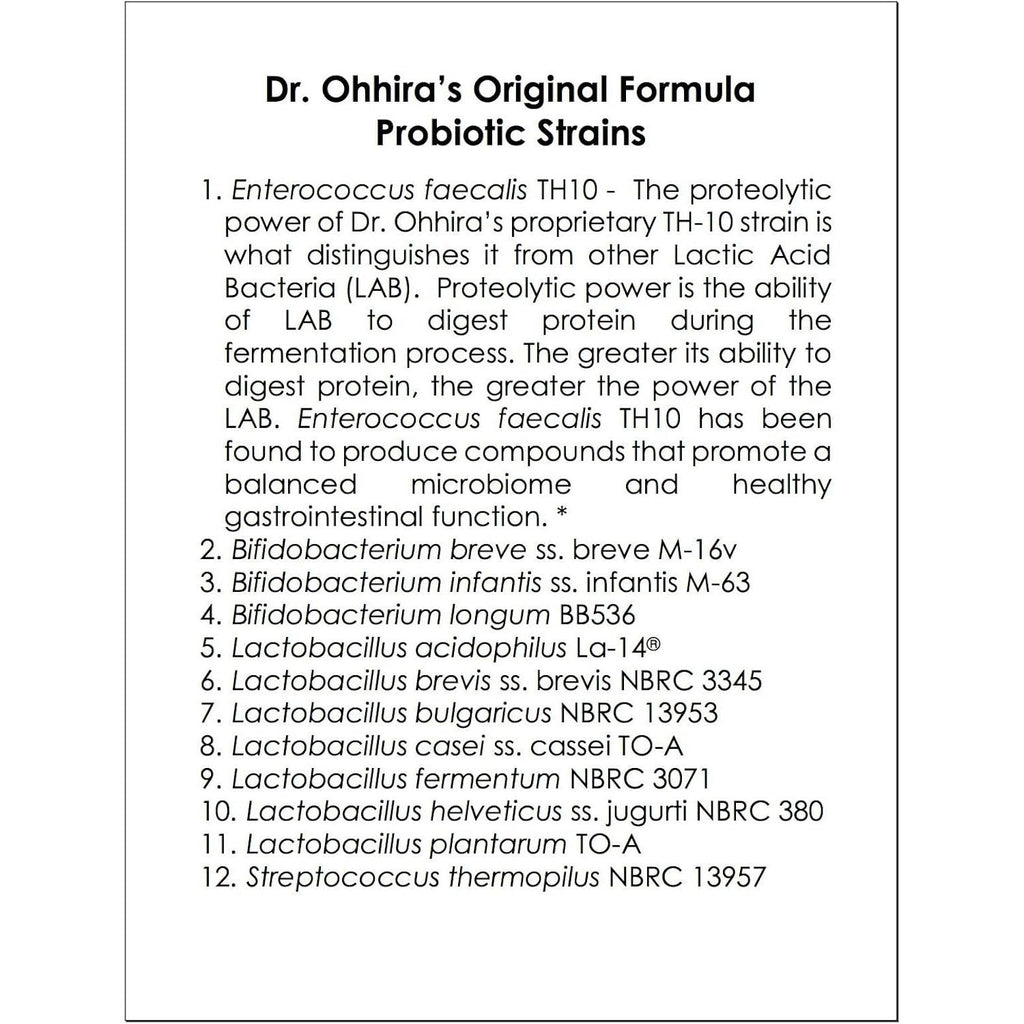 Buy now Dr. Ohhiraâ€™s Probiotics Original Formula with 3 Year Fermented Prebiotics, Live Active Probiotics and The only Product with Postbiotic Metabolites, 30 Capsules at indiglob india