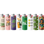 BIC Maxi Pocket Lighters, Safe and Reliable, Best Buds Series, 8-Count