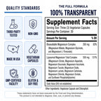 Magnesium Complex for Women & Men, 900mg, 13 Forms: Glycinate, L-Threonate