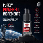 HAPPY NUTS Comfort Powder Spray Deodorant For Men: Anti-Chafing, Sweat and Odor Control for Jock Itch, Aluminum-Free, 2.75 oz (1 Pack), Fragrance-Free