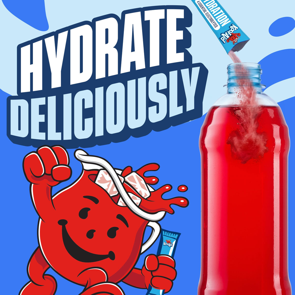 Kool-Aid Jammers Hydration, 6 On-the-Go Pkts, Tropical Punch, 1.32 oz